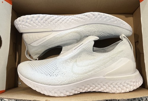 nike epic phantom react triple white